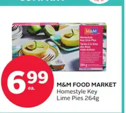 Rexall M&M FOOD MARKET Homestyle Key Lime Pies offer