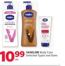 Rexall VASELINE Body Care offer