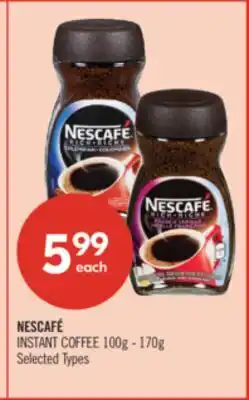 Shoppers Drug Mart NESCAFÉ INSTANT COFFEE offer