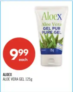 Shoppers Drug Mart ALOEX ALOE VERA GEL offer