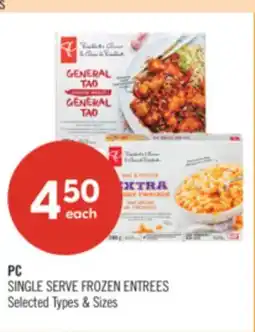 Shoppers Drug Mart PC SINGLE SERVE FROZEN ENTREES offer