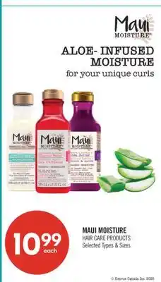 Shoppers Drug Mart MAUI MOISTURE HAIR CARE PRODUCTS offer