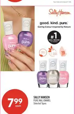Shoppers Drug Mart SALLY HANSEN PURE NAIL ENAMEL offer