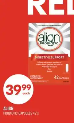 Shoppers Drug Mart ALIGN PROBIOTIC CAPSULES offer