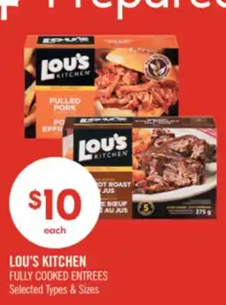 Shoppers Drug Mart LOU'S KITCHEN FULLY COOKED ENTREES offer