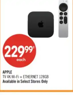 Shoppers Drug Mart APPLE TV 4K Wi-Fi + ETHERNET 128GB offer