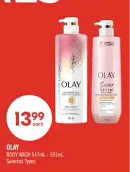 Shoppers Drug Mart OLAY BODY WASH offer