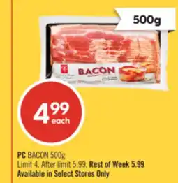 Shoppers Drug Mart PC BACON offer