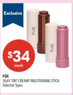 Shoppers Drug Mart PÜR SILKY TINT CREAMY MULTITASKING STICK offer