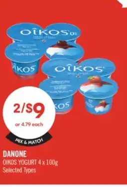 Shoppers Drug Mart DANONE OIKOS YOGURT offer
