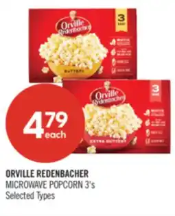 Shoppers Drug Mart ORVILLE REDENBACHER MICROWAVE POPCORN 3's offer
