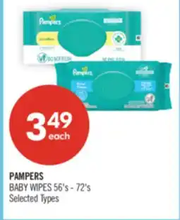 Shoppers Drug Mart PAMPERS BABY WIPES offer