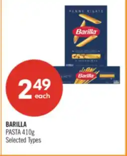 Shoppers Drug Mart BARILLA PASTA offer
