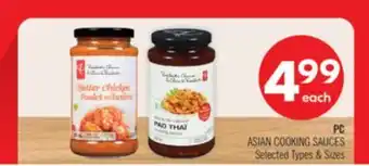 Shoppers Drug Mart PC ASIAN COOKING SAUCES offer