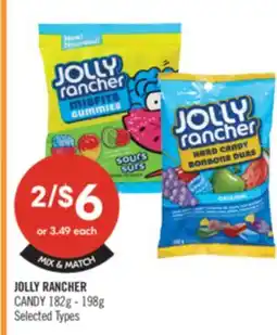 Shoppers Drug Mart JOLLY RANCHER CANDY offer
