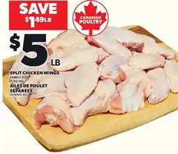 Independent City Market SPLIT CHICKEN WINGS offer