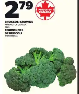 Independent City Market BROCCOLI CROWNS offer