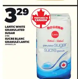 Independent City Market LANTIC WHITE GRANULATED SUGAR, 2 KG offer
