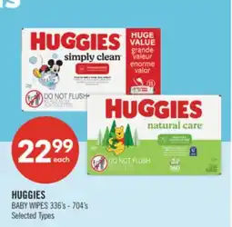 Shoppers Drug Mart HUGGIES BABY WIPES offer