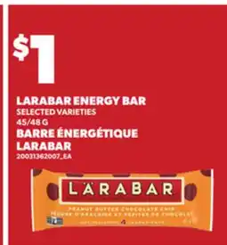 Independent City Market LARABAR ENERGY BAR, 45/48 G offer