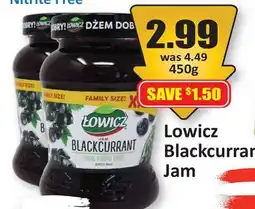 Starsky Lowicz Blackcurrant Jam offer