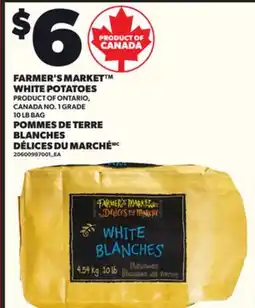 Independent City Market FARMER'S MARKET WHITE POTATOES, 10 LB BAG offer