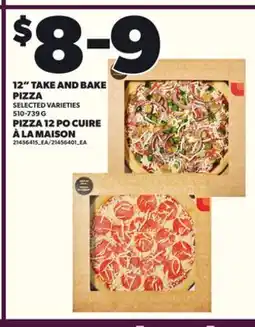 Independent City Market 12 TAKE AND BAKE PIZZA, 510-739 G offer