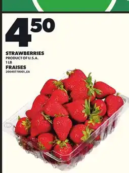Independent City Market STRAWBERRIES, 1 LB offer