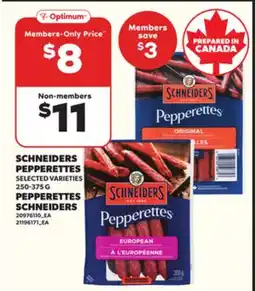 Independent City Market SCHNEIDERS PEPPERETTES 250-375 G offer
