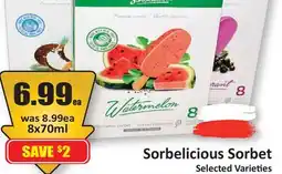 Starsky Sorbelicious Sorbet offer