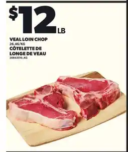 Independent City Market VEAL LOIN CHOP offer