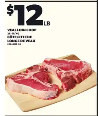 Independent City Market VEAL LOIN CHOP offer
