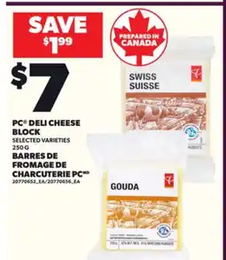 Independent City Market PC DELI CHEESE BLOCK, 250 G offer
