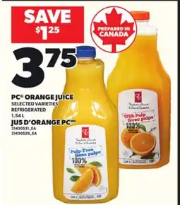 Independent City Market PC JUS D'ORANGE, 1.54 L offer
