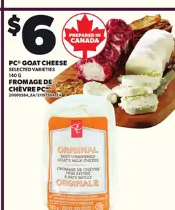 Independent City Market PC GOAT CHEESE 140 G offer