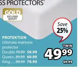 JYSK Protektion Ultimate mattress protector offer