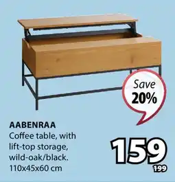 JYSK Aabenraa Coffee table offer