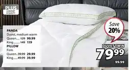 JYSK PANDA Duvet TWIN offer