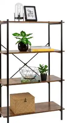JYSK Colton 4-tier Industrial-rustic shelving offer