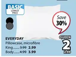 JYSK Everyday Pillowcase offer