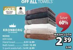 JYSK Kronborg Nora 600 GSM offer