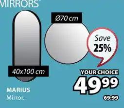 JYSK MARIUS Mirror offer