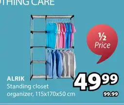 JYSK ALRIK Standing closet organizer offer