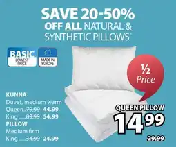 JYSK KUNNA Duvet offer