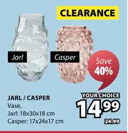 JYSK JARL / CASPER Vase offer