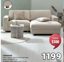 JYSK Tornemark Sofa, 2-seater offer