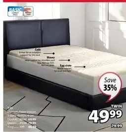JYSK T25 Memory foam topper offer