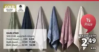 JYSK KARLSTAD WASHCLOTH offer