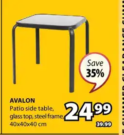 JYSK Avalon Patio side table offer