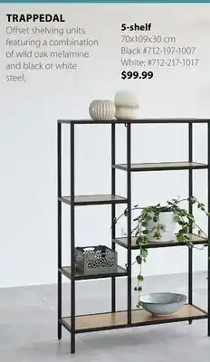 JYSK TRAPPEDAL Trappedal 5-shelf offer